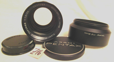 PENTAX ASAHI SUPER-MULTI-COATED TAKUMAR 1:1.8; 85mm; OBJEKTIV;LENS (Z16)