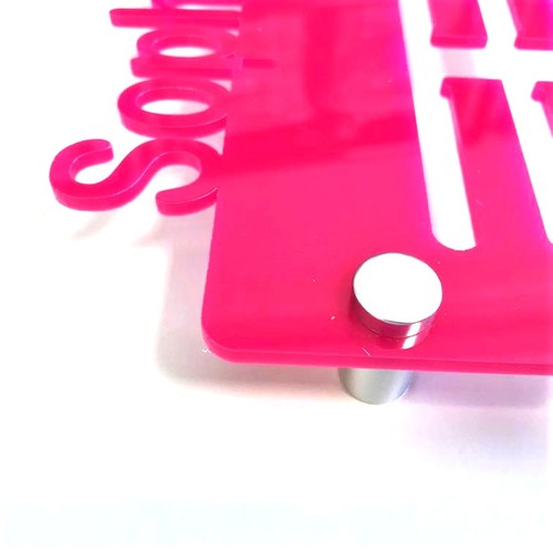 "Your Name Medals" Personalised Medal Hangers - Various Colours Available - Picture 2 of 5