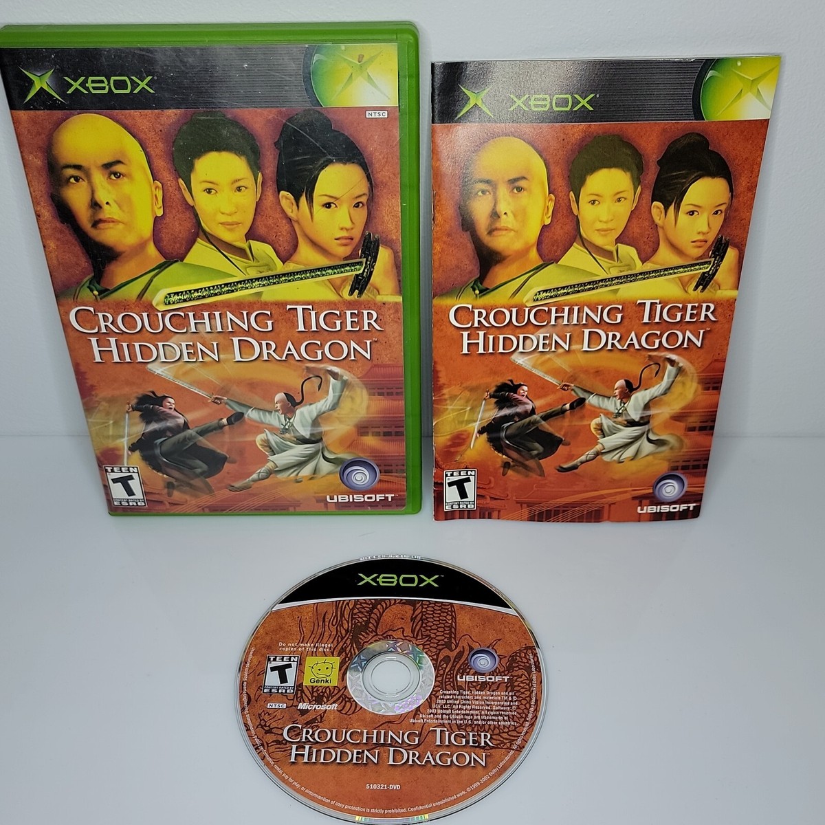 Crouching Tiger Hidden Dragon Microsoft XBox, 2003 8888510321| eBay