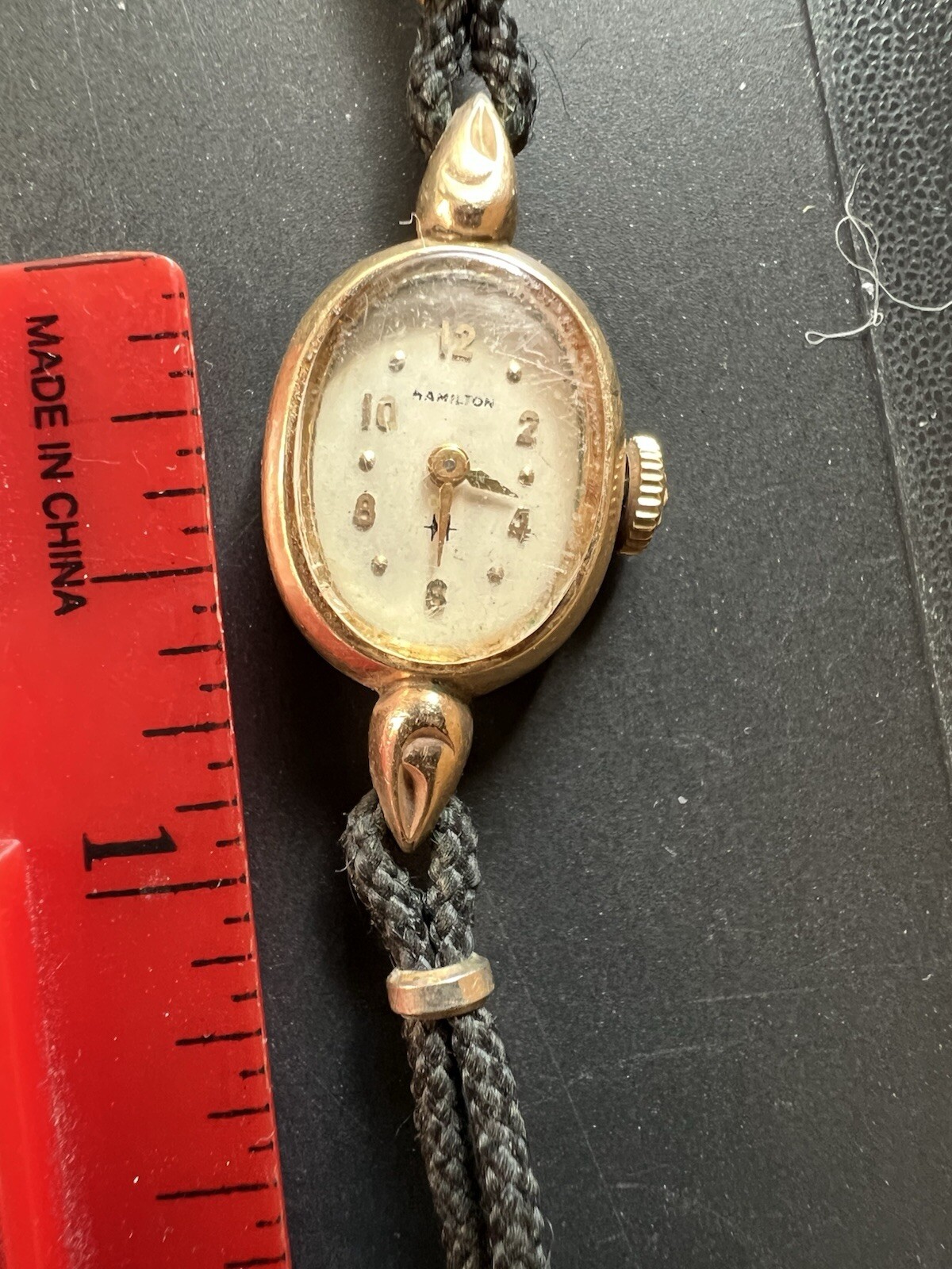 Vintage Hamilton Ladies Gold Filled And RGP  Watch