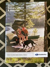 2020 Subaru Life & Vehicles Love Promise 48 Page Booklet, NEW