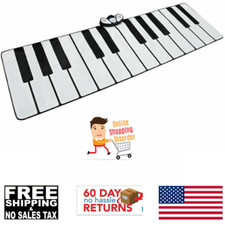Piano Play Mat Giant Electronic Keyboard Floor Toy Large Kids Music Playmat New