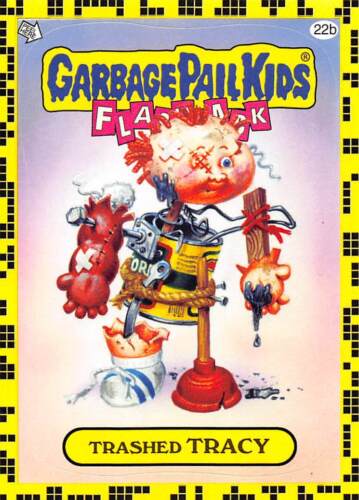 GARBAGE PAIL KIDS 2011 FLASHBACK SERIES 2 PICK-A-CARD YELLOW BASE STICKERS TOPPS - Picture 88 of 321