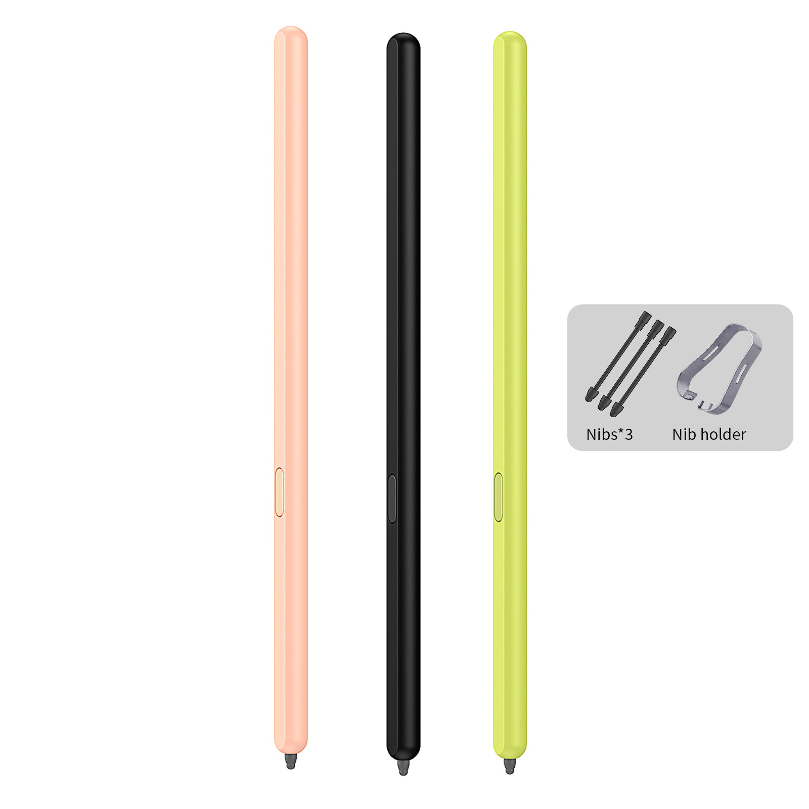 S Pen Replacement Stylus Touch Pen For Samsung Galaxy Z Fold 6/5/4/3 5G +1 Clip-image