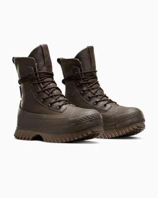 Converse CHUCK TAYLOR AS Lugged 2.0 XHi Waterproof Lea BOOT, A10376C Sizes F Bre