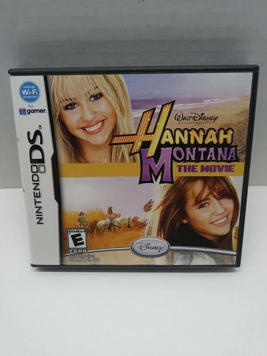 Hannah Montana: The Movie  (Nintendo DS, 2009) Disney Girls Video Game Fun