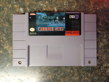 Carrier Aces (guerra Avião) Super Nintendo Paralela Usada