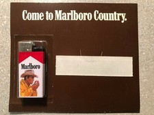 Vintage 1987 Marlboro Cigarette Lighter Cowbo...
