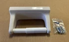 Ceramic Toilet Paper Holder White With Hardware —NEW