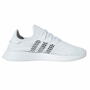 Scarpe sportive uomo ADIDAS Deerupt Runner tela bianco e nero DA8871 | eBay