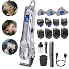 Hair Clippers Beard Trimmer Cordless Home Haircut Shavers & Grooming Kit for Men