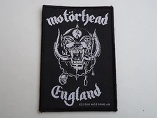 MOTORHEAD ENGLAND WOVEN PATCH