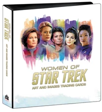 Women of Star Trek - Art and Images - Binder w/ P1 Promo Card (Collectors Album)