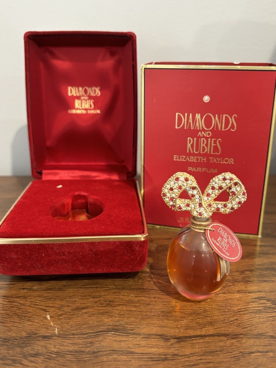 PERFUME ELIZABETH TAYLOR Diamonds And Rubies 0.25 Fl Oz RED
