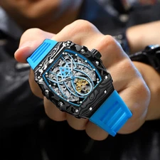 Fully Automatic Mechanical Watch Men's Luminous Hollow Watch