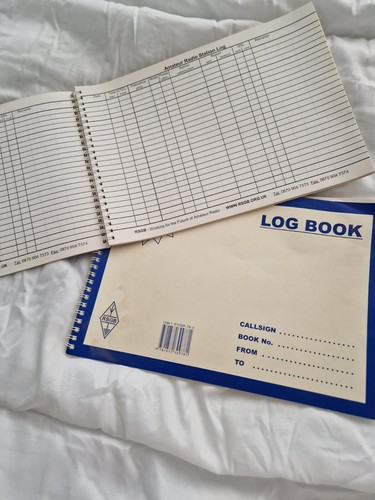 Amateur Radio Station Log Book Ham Logbook QTY 2 - A4