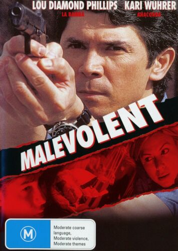MALEVOLENT DVD - Lou Diamond Phillips (Region 4, 2002) Free Post - Picture 1 of 1