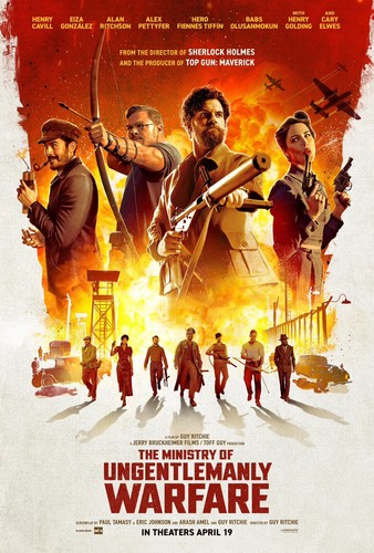 The Ministry of Ungentlemanly Warfare, 2024,Original,DS, One Sheet, 27”x40”