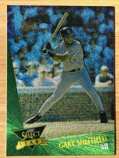 1992 SCORE SELECT STARS GARY SHEFFIELD BASEBALL CARD #4 SAN DIEGO PADRES SHARP!