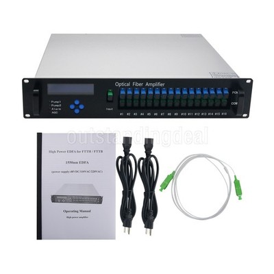16-Port 1550NM Optical Fiber Amplifier with Wavelength Division Multiplexing ot2