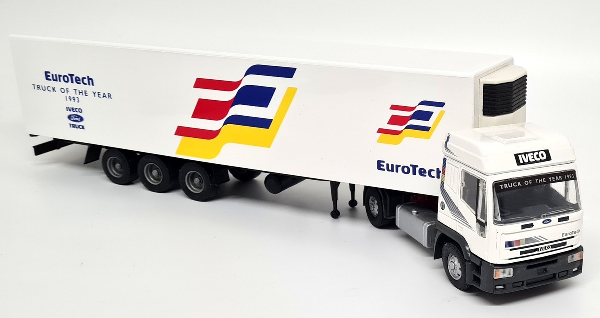 Camion Iveco Eurotech Ferrari Eligor 1/43 – LBS Eligor – Réf 5410 – état Correct