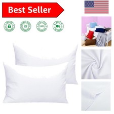 Cozy Microfiber Toddler Pillowcases 2-Pack, Zipper Closure for Convenience
