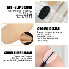 6PCS Shoulder Grips Silicone Pads For Bras Dresses Soft Comfortable Secure Hold
