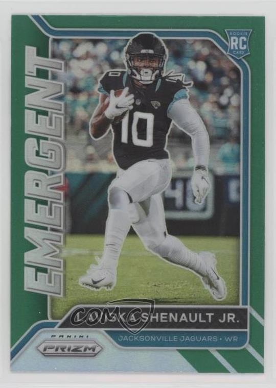 2020 Panini Prizm Emergent Green Prizm Laviska Shenault Jr #19 Rookie RC 4z8