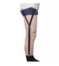 Buyless Fashion Shirt Stay Adjustable Holder Sock Garter with Strong Clips