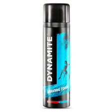 DYNAMITE  Shaving Foam  Rich Lather Smooth Comfortable Daily Shaving   200ml