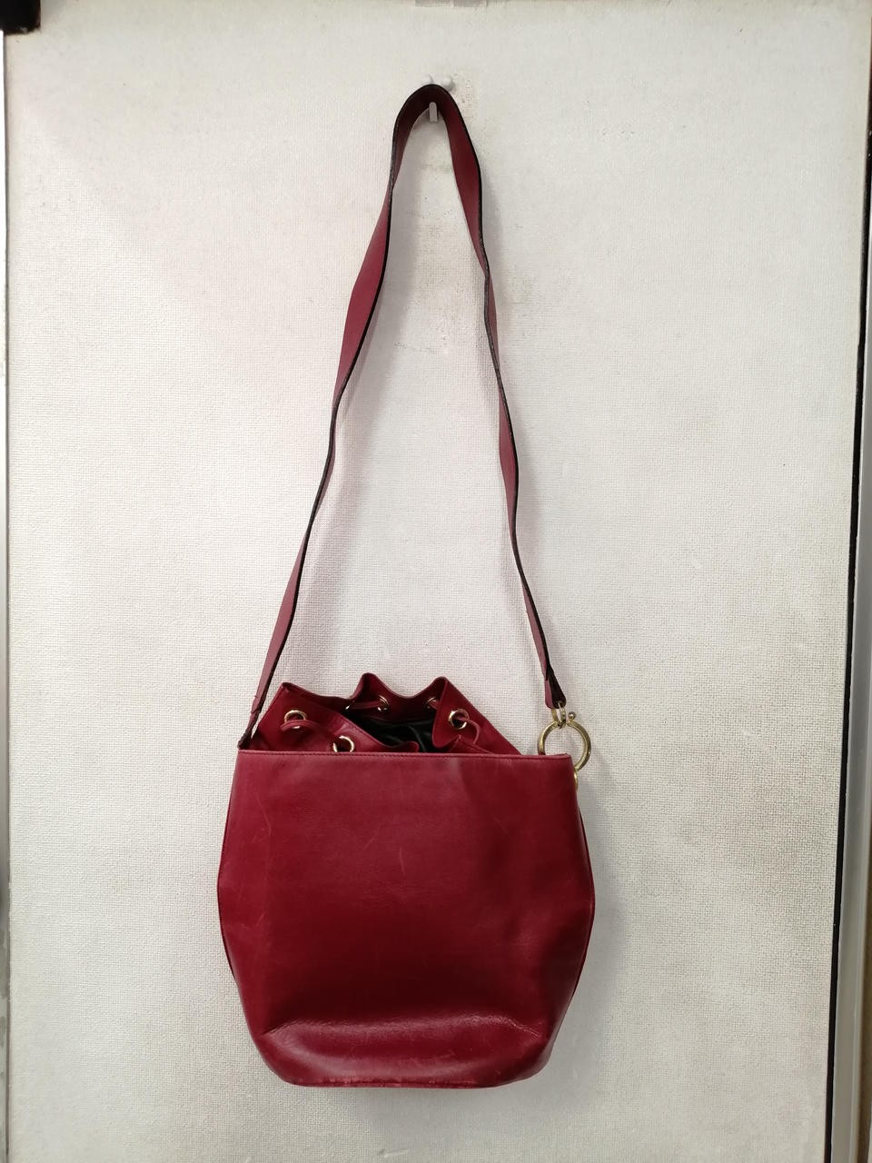 Drawstring Bag Model RED Sure Stain Salvatore Fer… - image 2