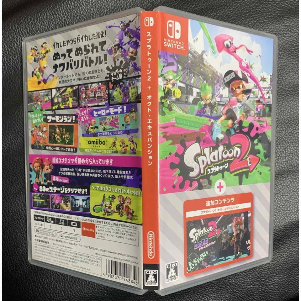 Splatoon 2 + Octo Expansion from Japan Nintendo Switch Video Game Used - Image 3 of 4