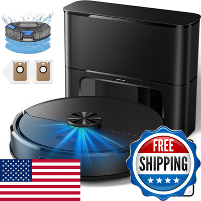 Kilgone Robot Vacuum And Mop Self-Emptying 6000Pa No-Tangle Suction Lidar