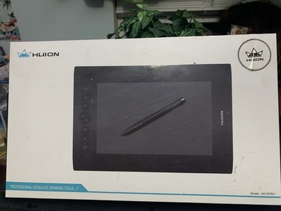 Huion H610PRO Graphic Drawing Tablet with Stylus Pen
