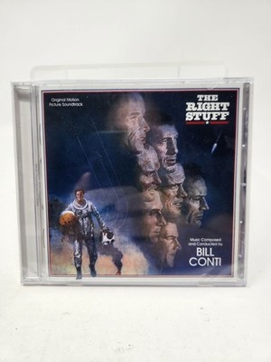 THE RIGHT STUFF Soundtrack Cd Score By Bill Conti 1983 Varese Sarabande Oop