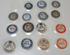 LOT GLASS THICK  THIN POCKET WATCH CRYSTALS SIZE 10 REPLACEMENT PARTS 10