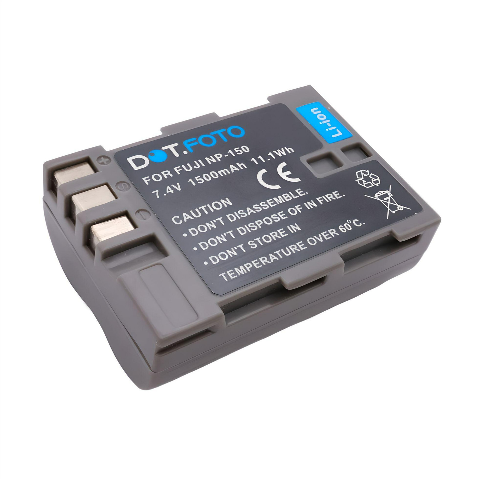 NP-150 PREMIUM 1500mAh Battery for Fujifilm FinePix S5 Pro & for Fujifilm IS Pro