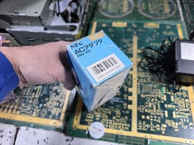 NEC PC Engine Core Grafx AC Power Adapter PAD-105 Official DC 9V 650mA w/Box-SEE