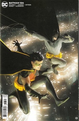 BATMAN #126 (2016) ZDARSKY / JIMENEZ ~ ALEX GARNER CARDSTOCK VARIANT ~UNREAD NM