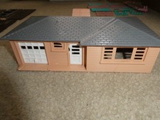 Vintage O Scale Plasticville Peach Ranch House Building