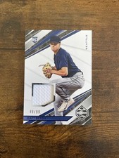 2022 Panini Chronicles Limited Swatches Blue /99 Matt Brash #LS-MB Rookie RC
