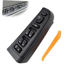  Master Power Window Switch Driver Side 15883323 with Door Lock & Bezel 