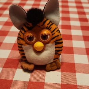 Tiger Furby Tiger Stripes Plush Electronic Toy for Ages 4-7 & 8-11 Years