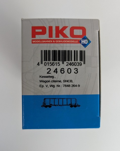 Piko 24603 H0 Knickkesselwagen Esso Ep. V Sncb-image