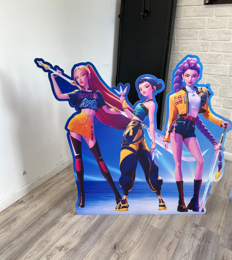 KPop Props, Pop cutouts 3ft, Party decor