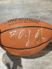 O.J. Mayo Signed Autographed Spaulding Infusion Basketball USC Trojans Grizzlies