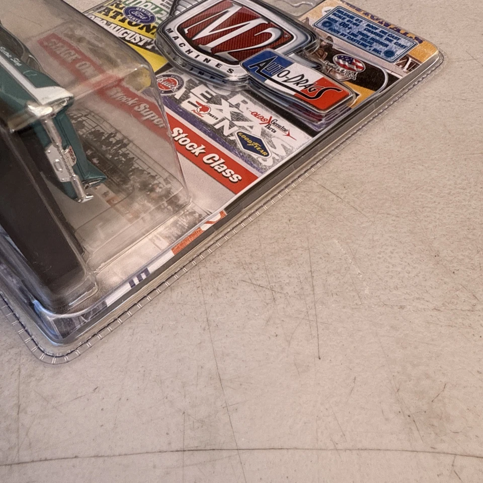 M2 Machines Auto-Drags Release 02 Stock 1958 Plymouth Belvedere Bl 1:64 2009 NIP - Image 2 of 4