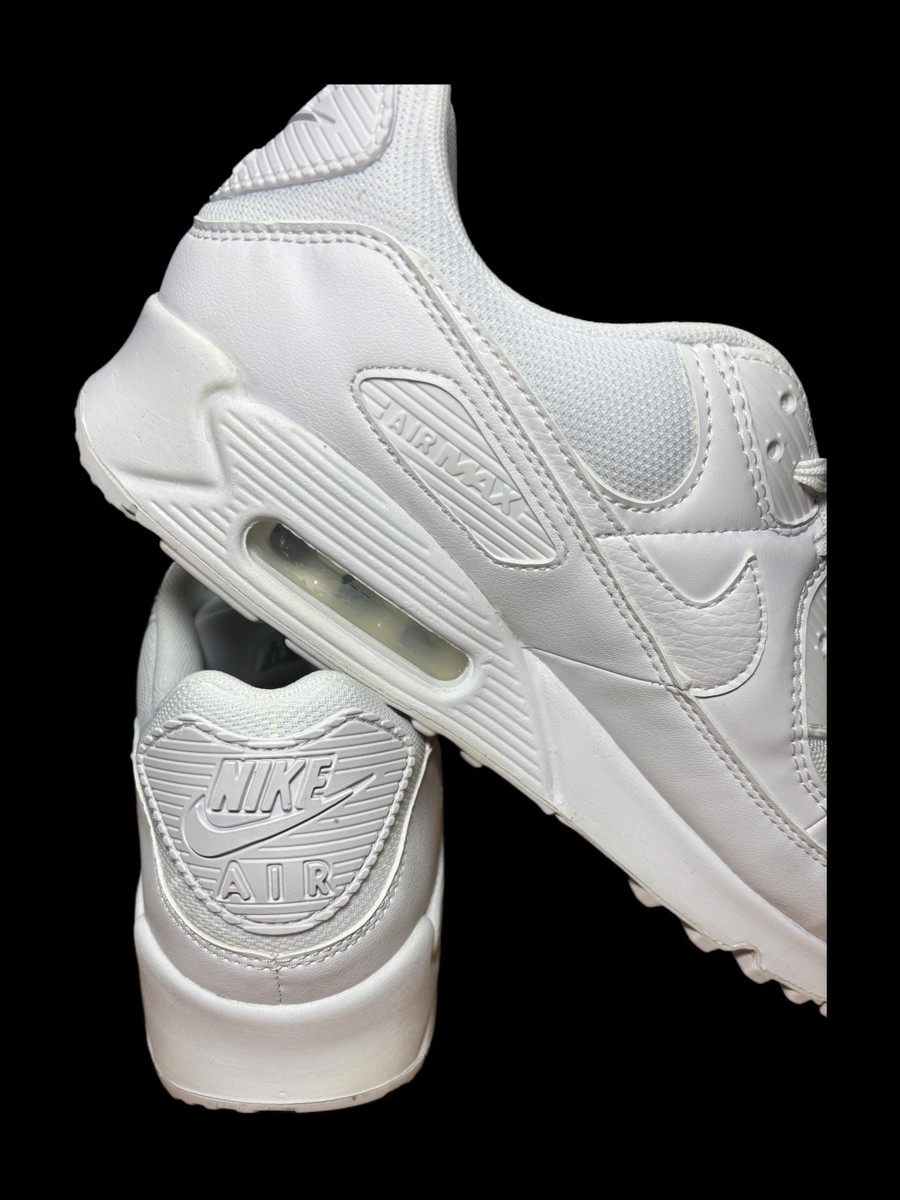 Size 11 - Nike Air Max 90 Triple White W for sale online | eBay