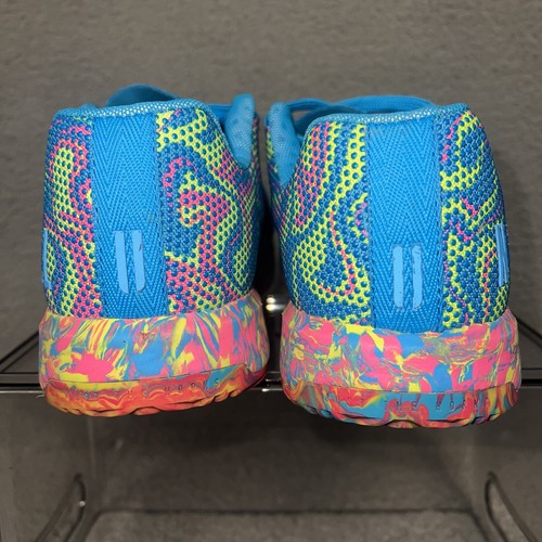 NoBull Impact Sneaker Women Sz 9 Men 7.5 Blue Swirl Superfabric Crossfit Trainer - Picture 4 of 8