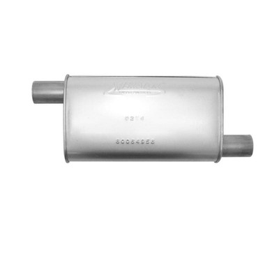 AP Xlerator Big Max Turbo Muffler 6495 - 2'' Offset/Offset 